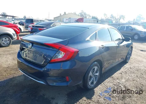 2021 Honda Civic Lx из США, поврежденный, VIN 2HGFC2F66MH529979
